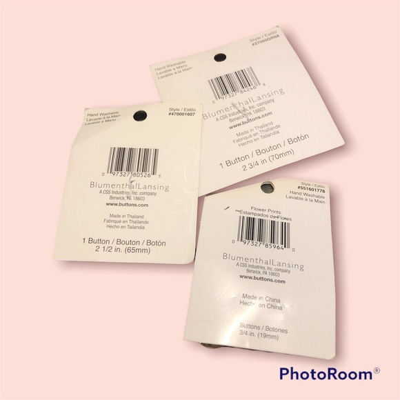 Organic Buttons - Picture 2 of 2